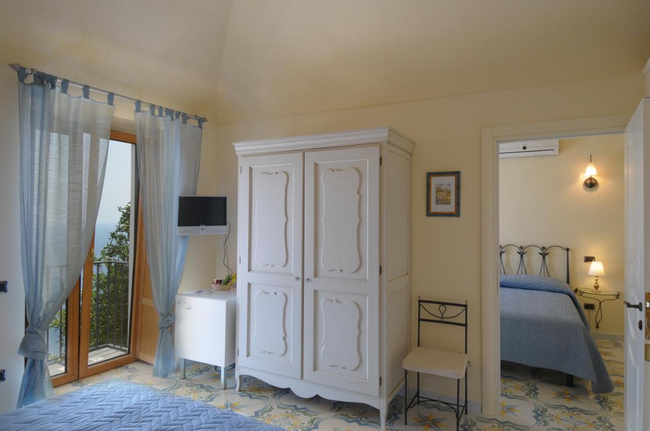 Terrazza Di Rosa - Sea View Villa Praiano Ngoại thất bức ảnh