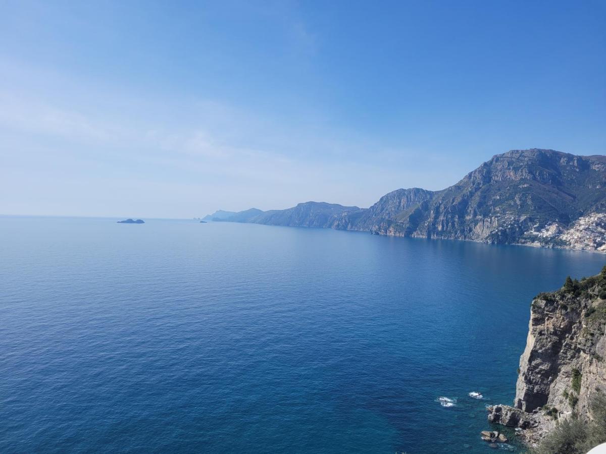 Terrazza Di Rosa - Sea View Villa Praiano Ngoại thất bức ảnh