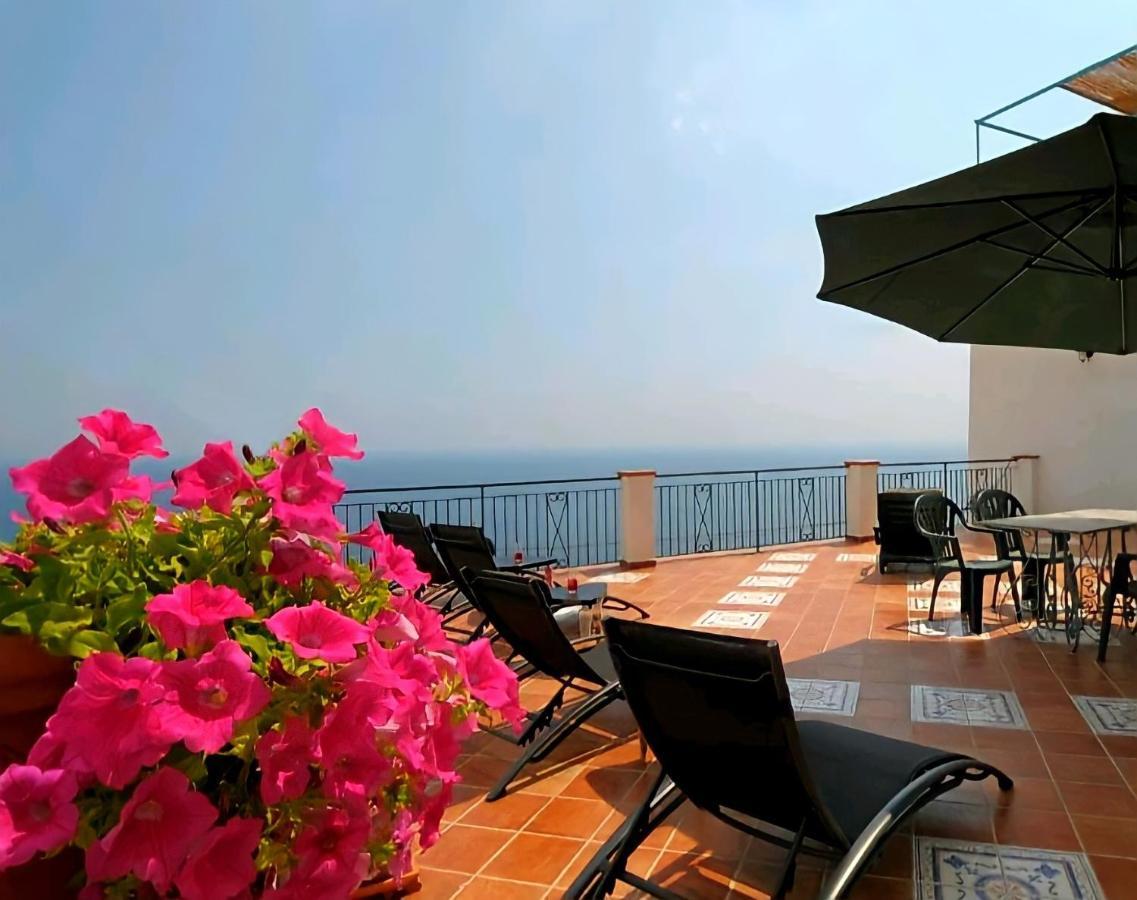 Terrazza Di Rosa - Sea View Villa Praiano Ngoại thất bức ảnh
