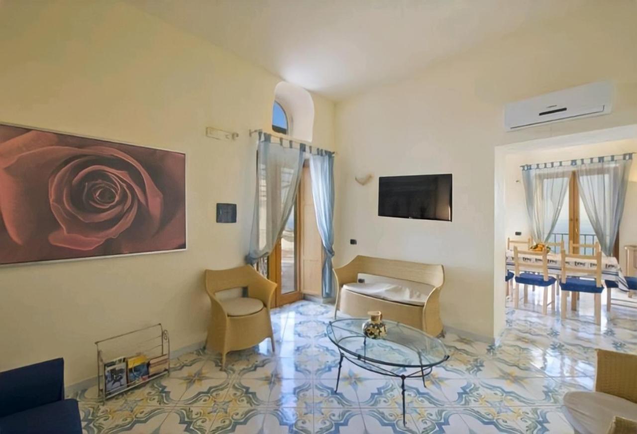 Terrazza Di Rosa - Sea View Villa Praiano Ngoại thất bức ảnh